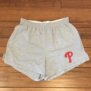 Phillies Gray Shorts Size Large